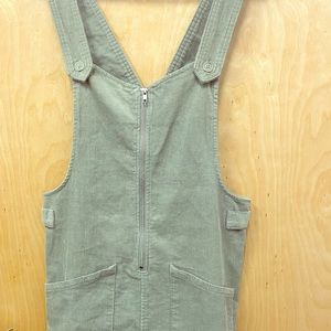 Overall Corduroy dress